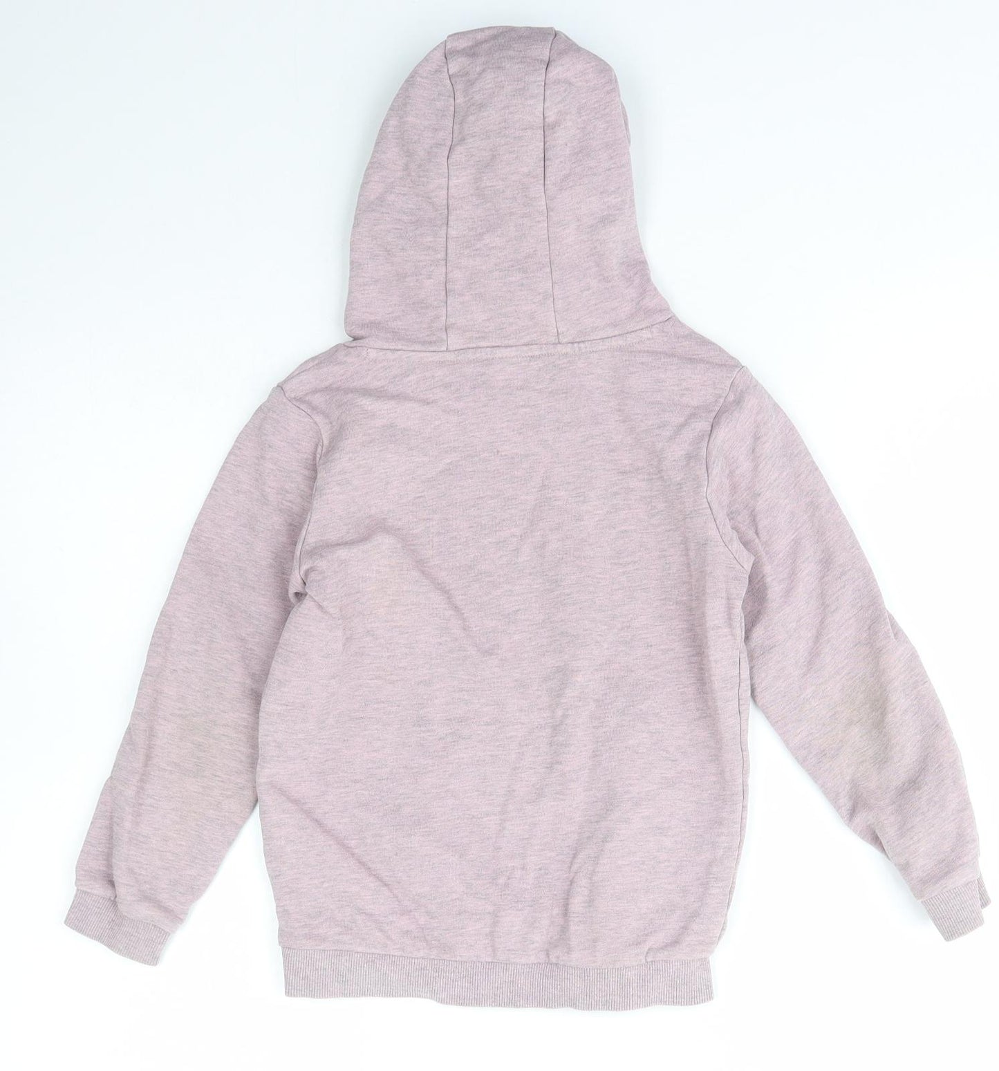 TU kids Girls Purple  Cotton Pullover Hoodie Size 7 Years