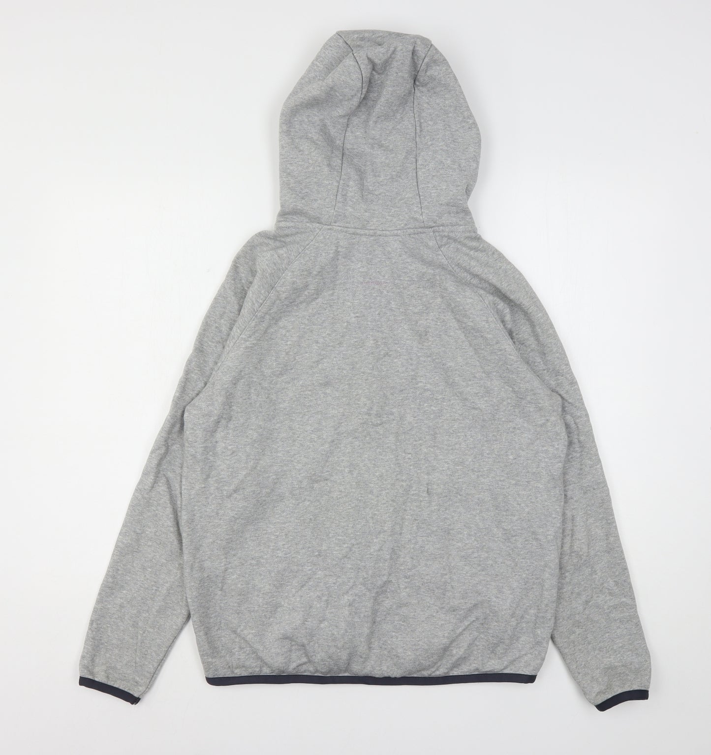 O'Neill Womens Grey  Cotton Full Zip Hoodie Size 14