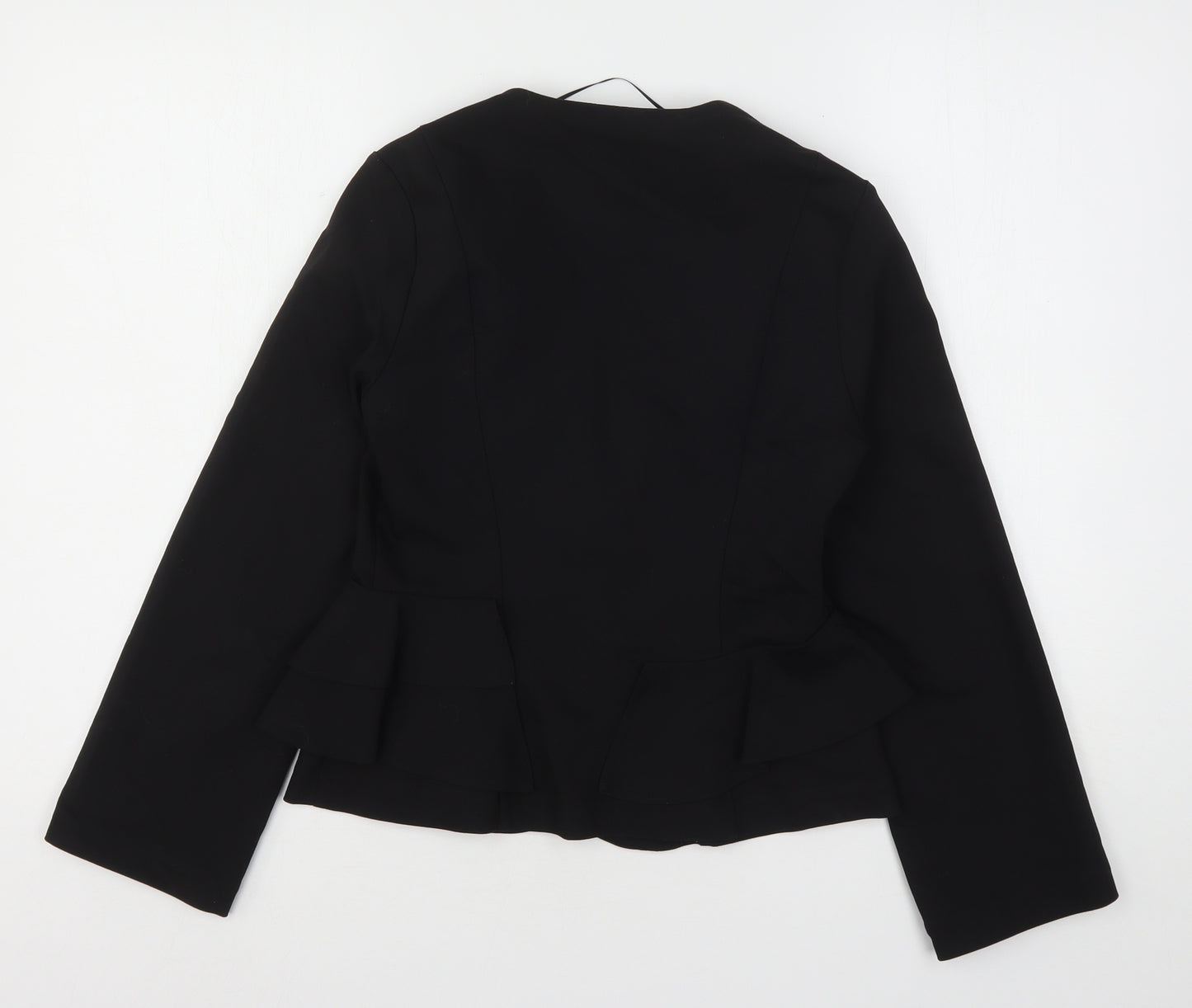 Topshop Womens Black   Jacket Blazer Size 8