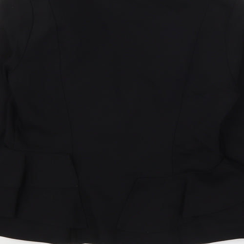 Topshop Womens Black   Jacket Blazer Size 8