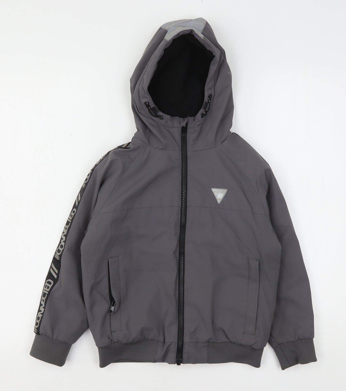 NEXT Boys Grey   Rain Coat Coat Size 6 Years