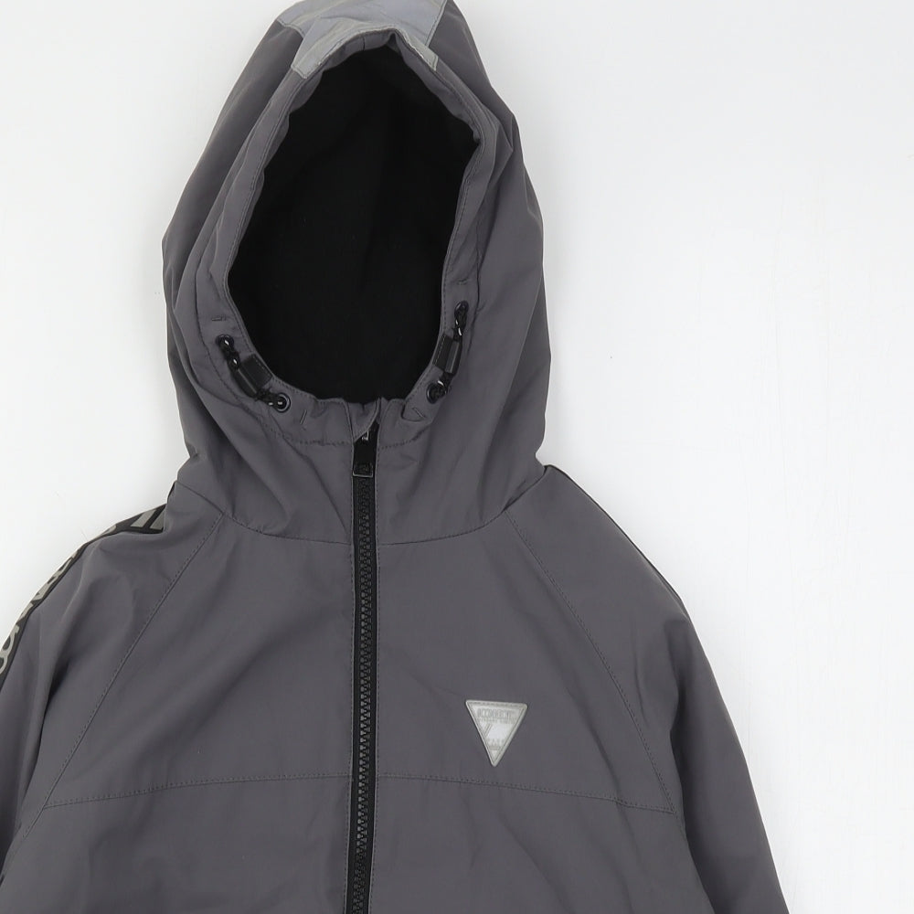 NEXT Boys Grey   Rain Coat Coat Size 6 Years