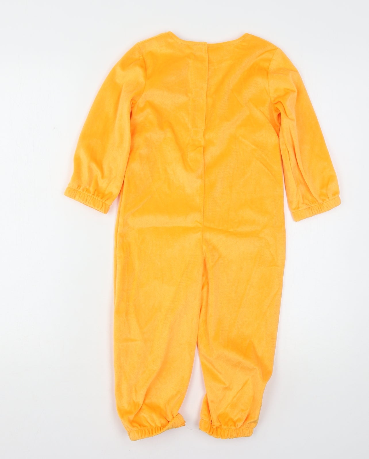 F&F Girls Orange  Polyester Jumpsuit One-Piece Size 3-4 Years   - Pumpkin