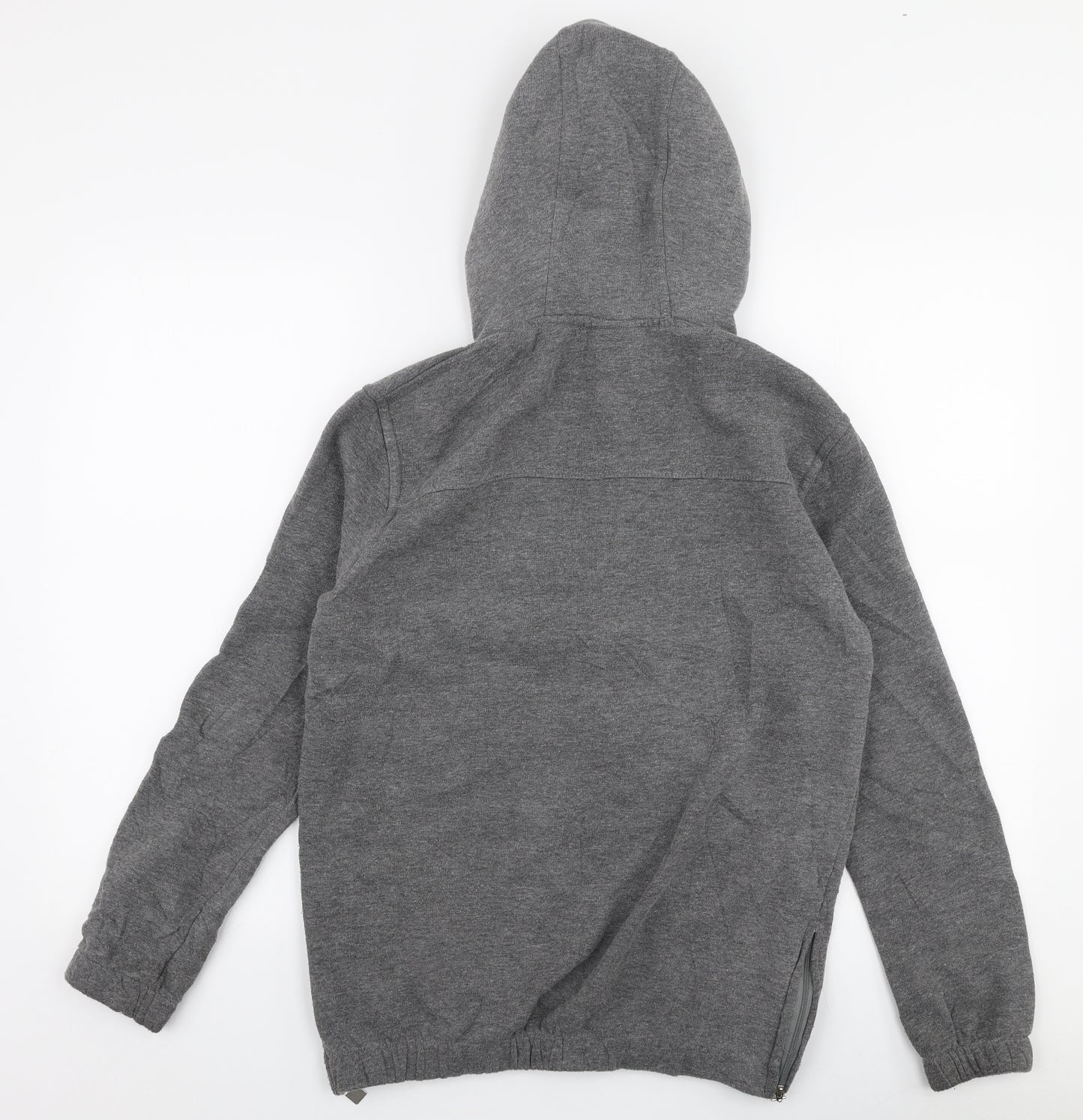 ellesse Womens Grey  Polyester Pullover Hoodie Size 4  Zip