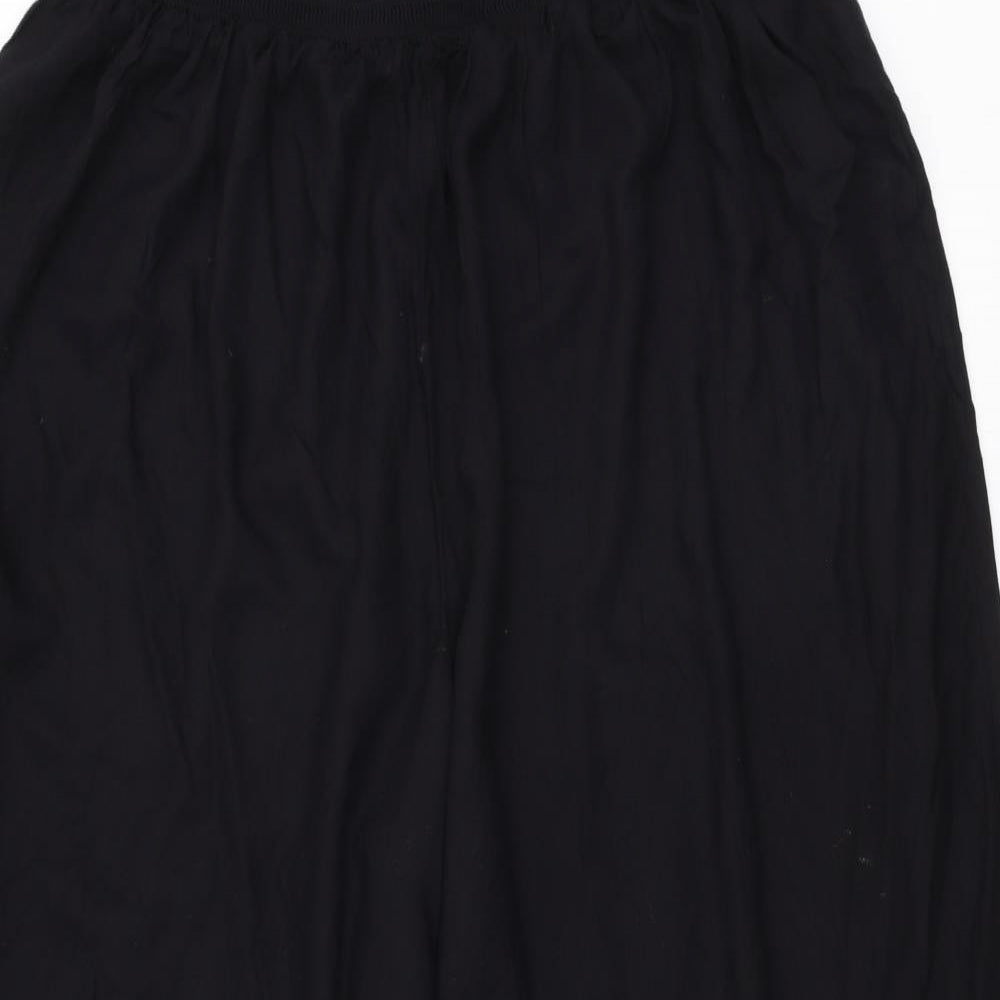Primark Womens Black  Viscose Bloomer Trousers Size XL L26 in Regular