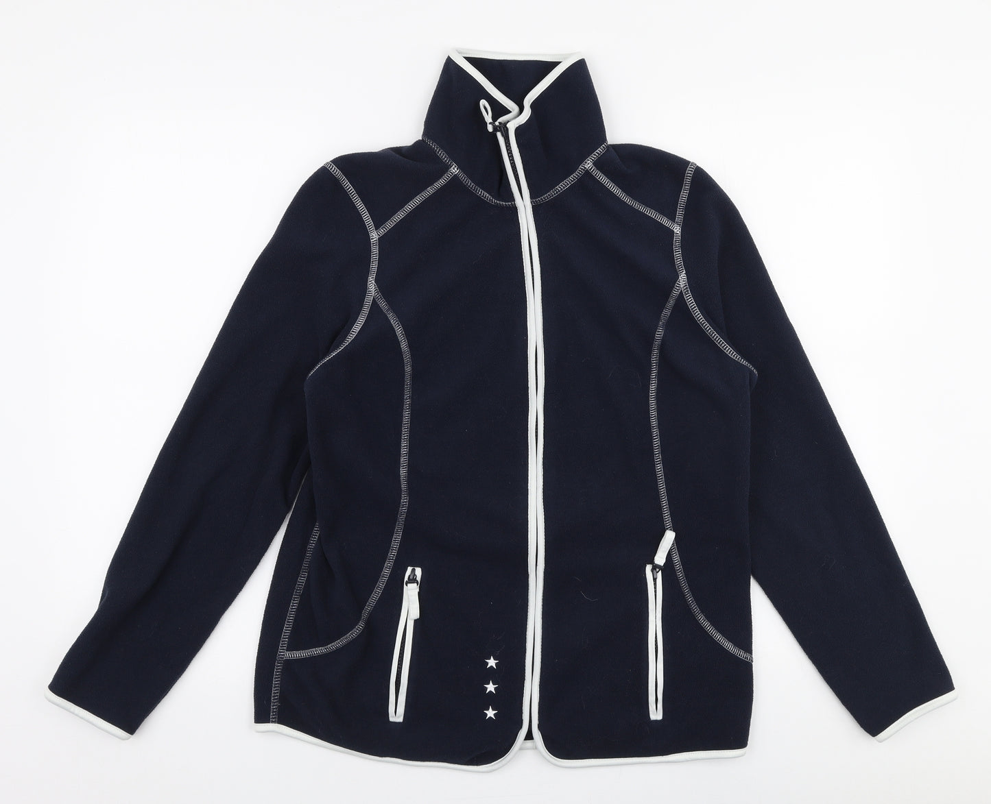 Collection Womens Blue   Jacket  Size 12  Zip