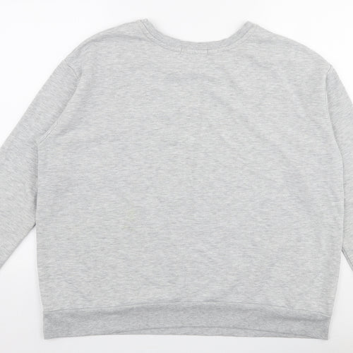 Primark Womens Grey  Polyester Pullover Sweatshirt Size 18  Pullover