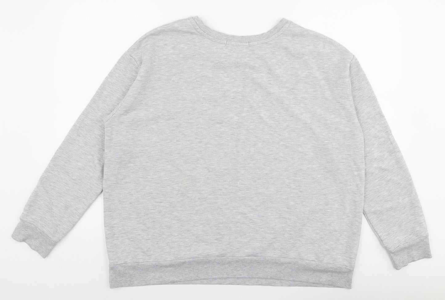 Primark Womens Grey  Polyester Pullover Sweatshirt Size 18  Pullover