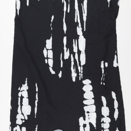 SheIn Womens Black  Polyester Trapeze & Swing  Size 3XL  Round Neck Pullover