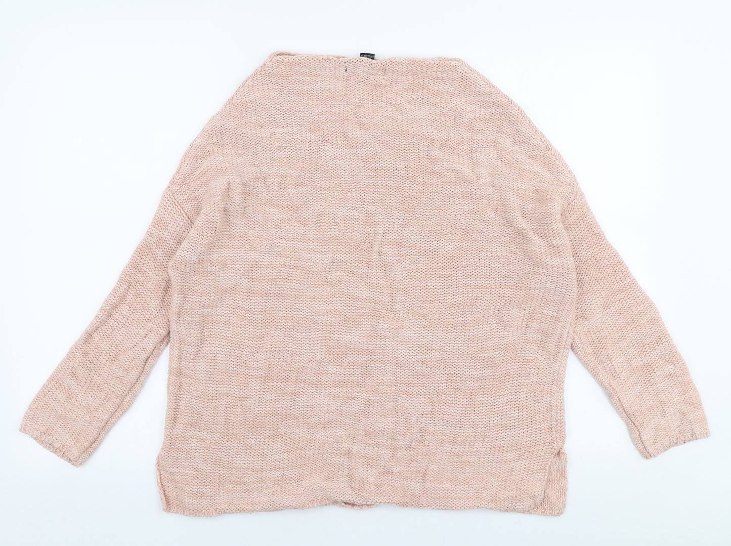 Atmosphere Womens Pink Round Neck  Polyester Pullover Jumper Size 8