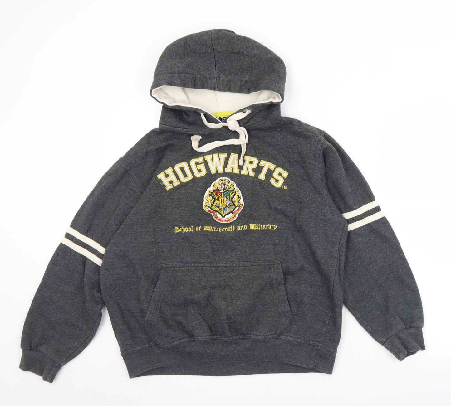 Harry Potter Womens Grey  Cotton Pullover Hoodie Size L   - Harry Potter