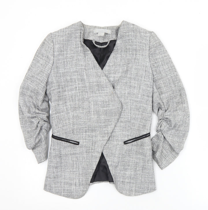 H&M Womens Grey   Jacket  Size 6