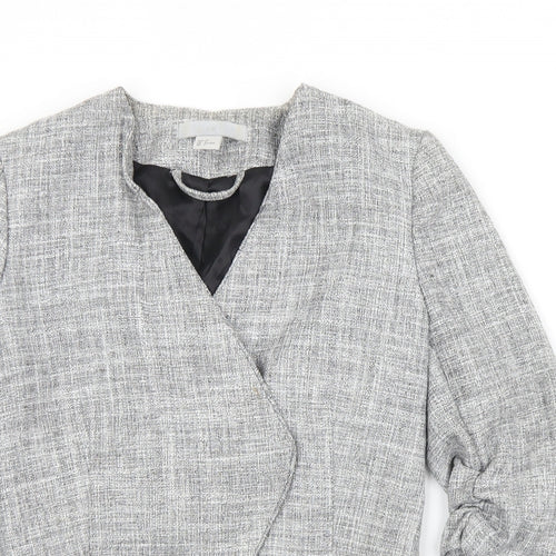 H&M Womens Grey   Jacket  Size 6
