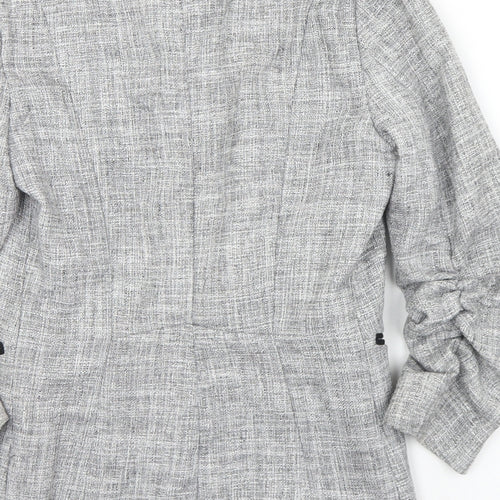H&M Womens Grey   Jacket  Size 6