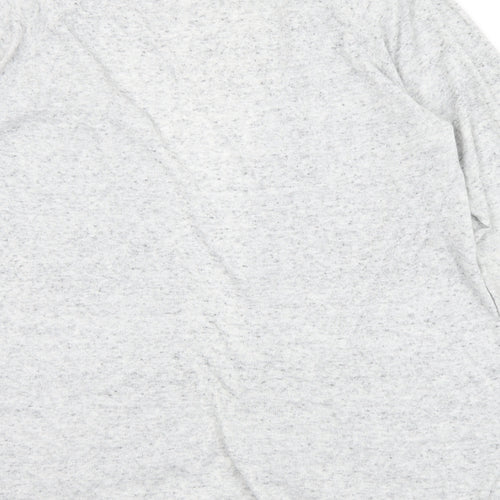 Gap Womens Grey Collared  Cotton Cardigan Jumper Size M