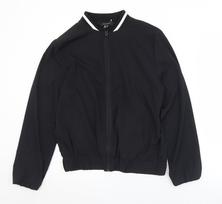 Atmosphere Womens Black Jacket Size 12 Zip
