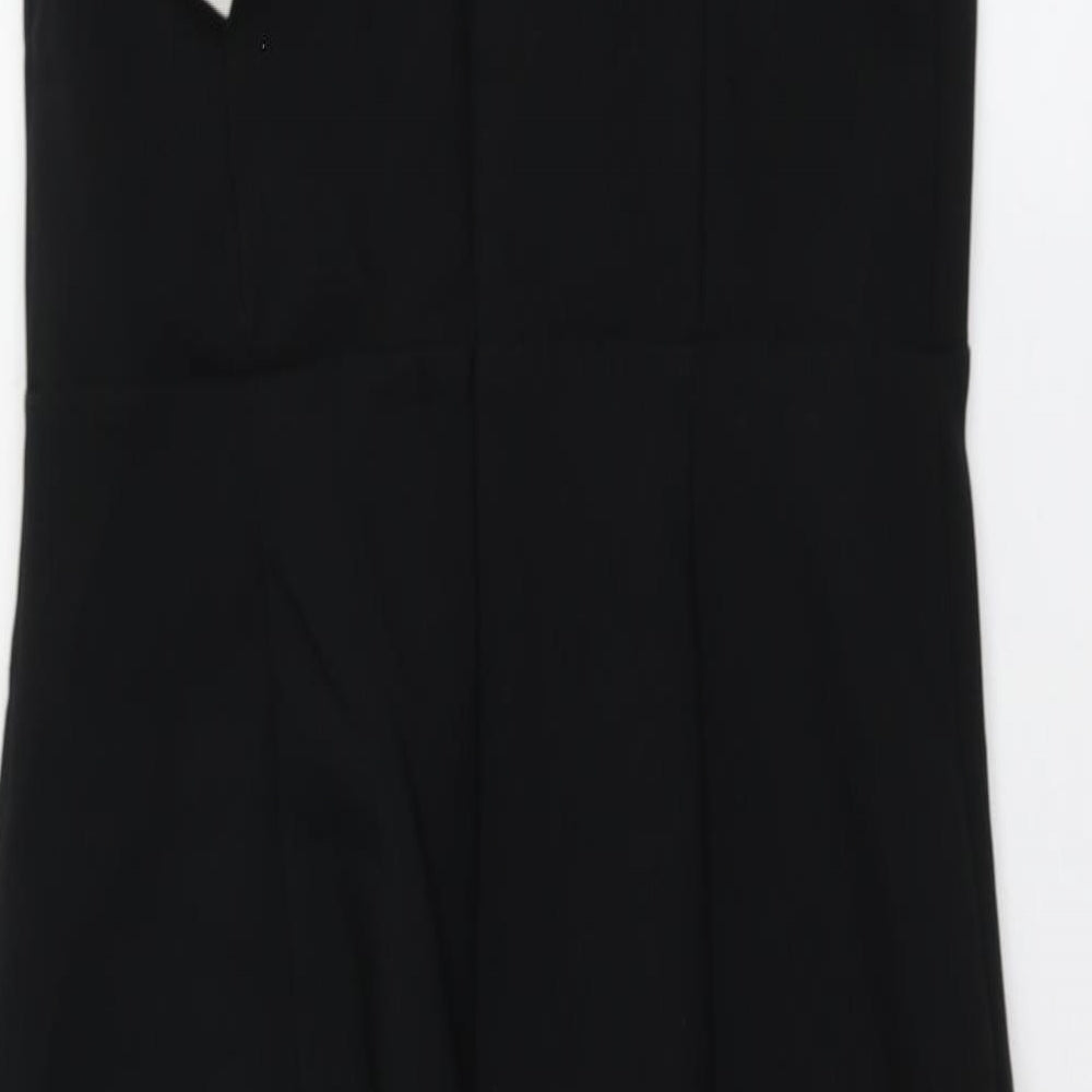 River Island Womens Black  Polyester A-Line  Size 12  Halter