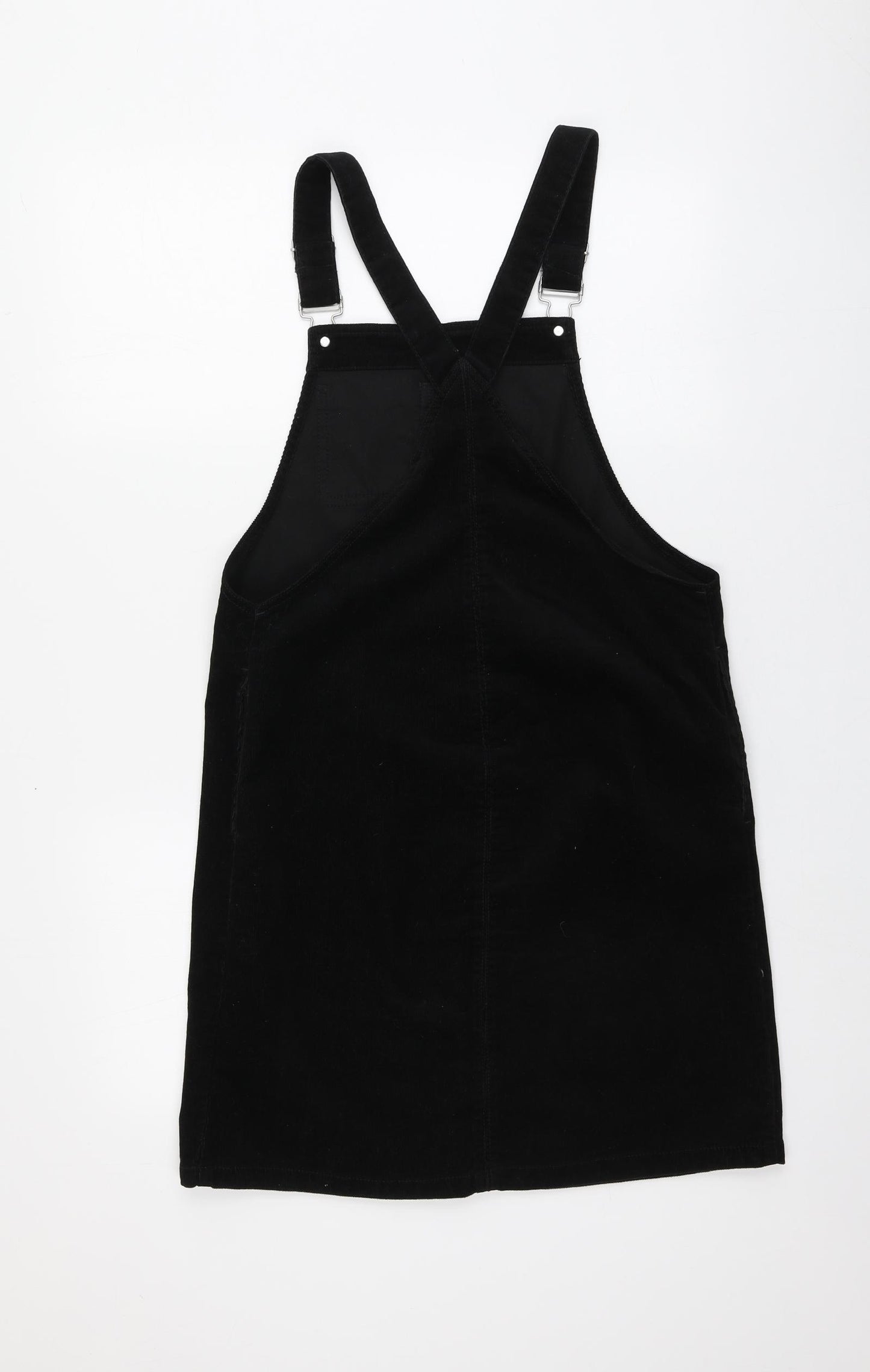 TU Womens Black  Cotton A-Line  Size 8  Square Neck