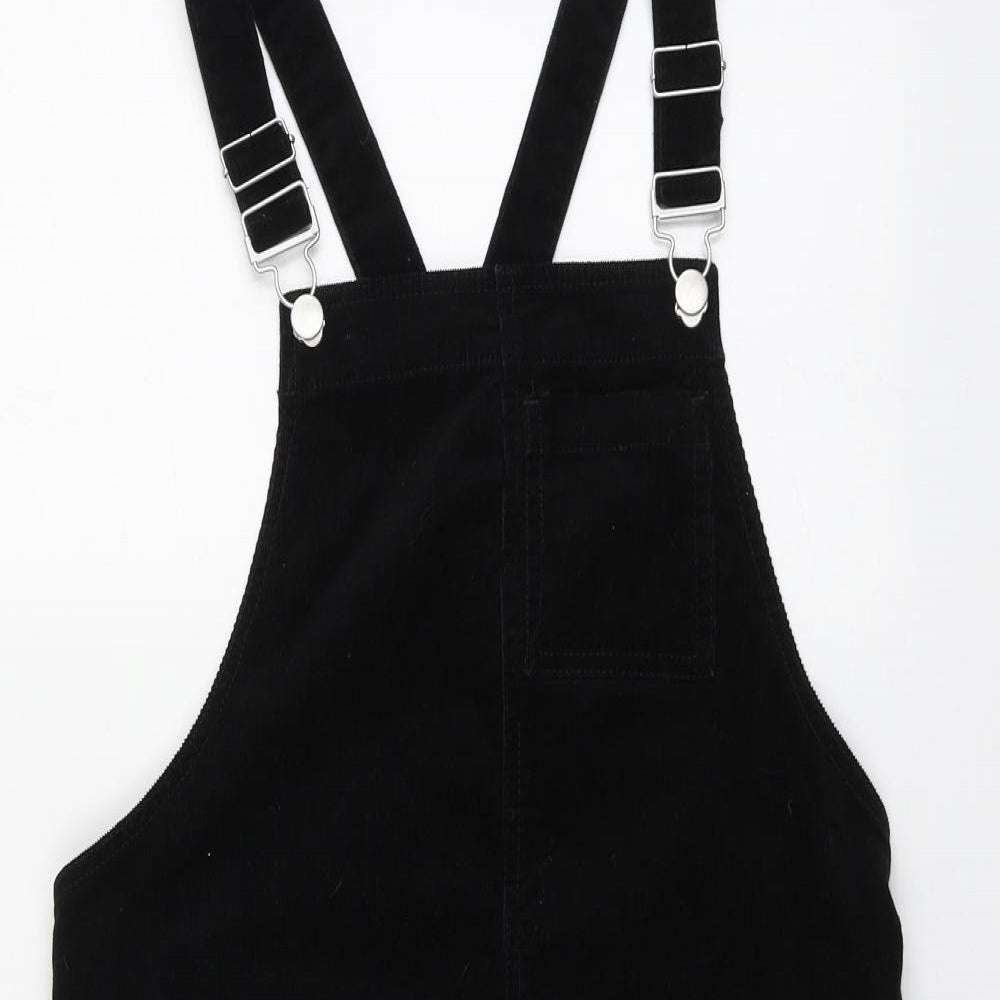 TU Womens Black  Cotton A-Line  Size 8  Square Neck