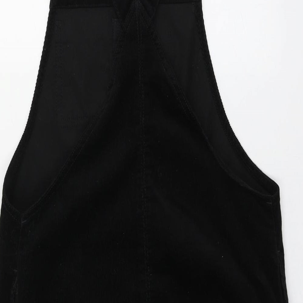 TU Womens Black  Cotton A-Line  Size 8  Square Neck