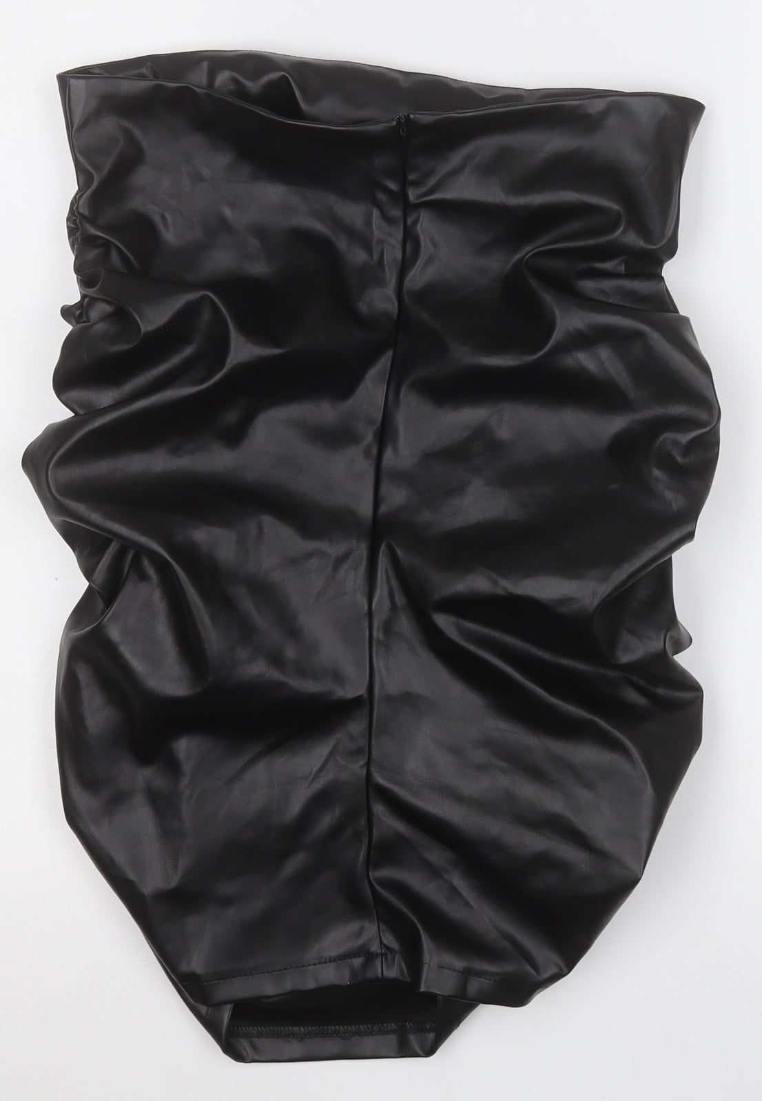 Shien Womens Black  Polyester Flare Skirt Size L
