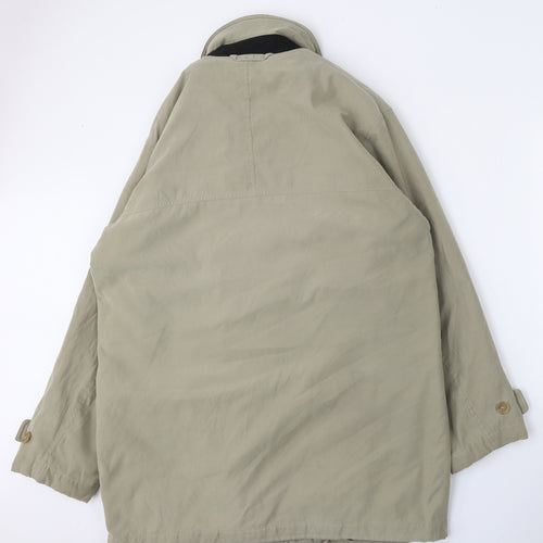 Bush Mens Beige   Jacket  Size 2XL  Button