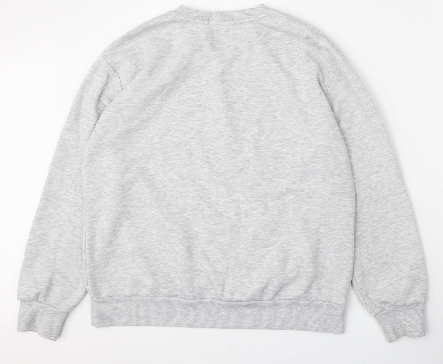 Primark Womens Grey  Polyester Pullover Sweatshirt Size 10