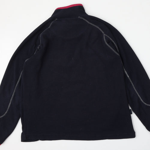 Granite Outdoors Womens Blue  Polyester Pullover Sweatshirt Size 12  Zip