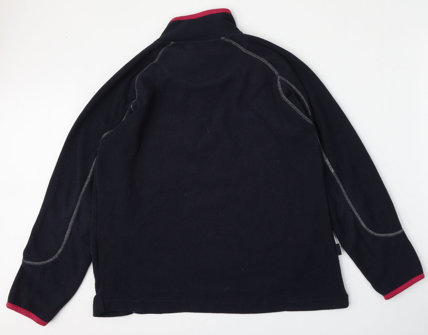 Granite Outdoors Womens Blue  Polyester Pullover Sweatshirt Size 12  Zip
