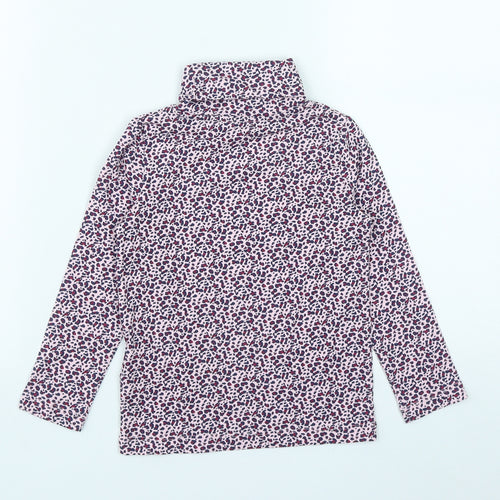 Iupilu Girls Multicoloured Geometric Cotton Basic Casual Size 2 Years Roll Neck