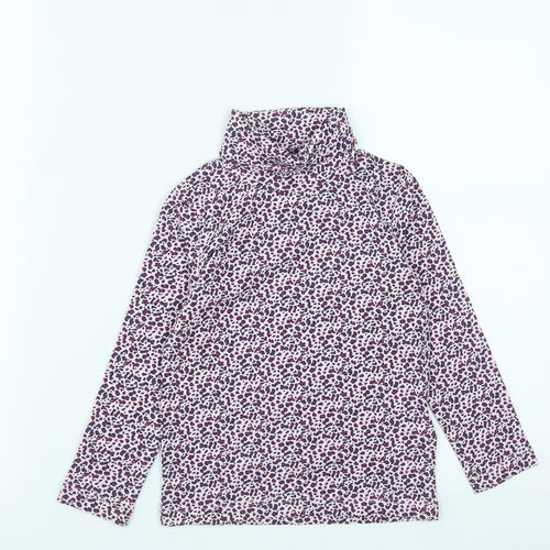 Iupilu Girls Multicoloured Geometric Cotton Basic Casual Size 2 Years Roll Neck