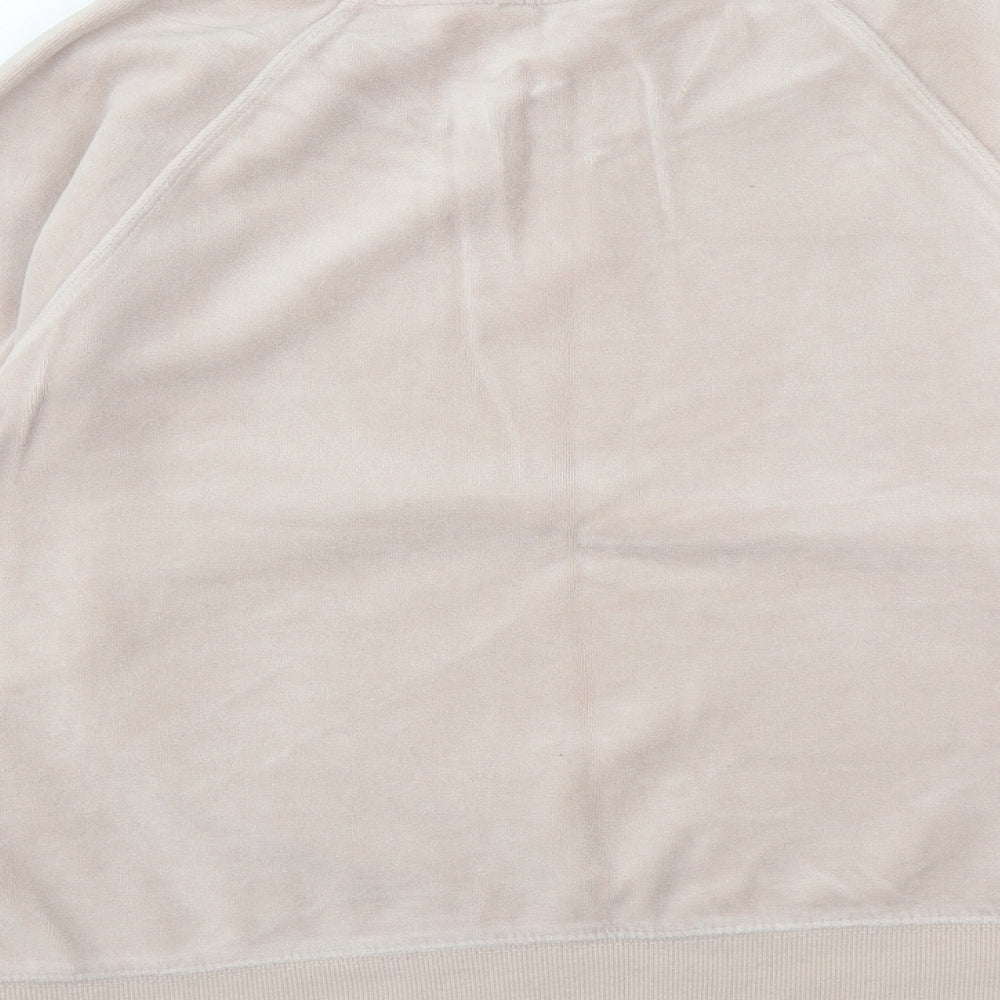New Look Womens Pink Round Neck  Cotton Pullover Jumper Size 12