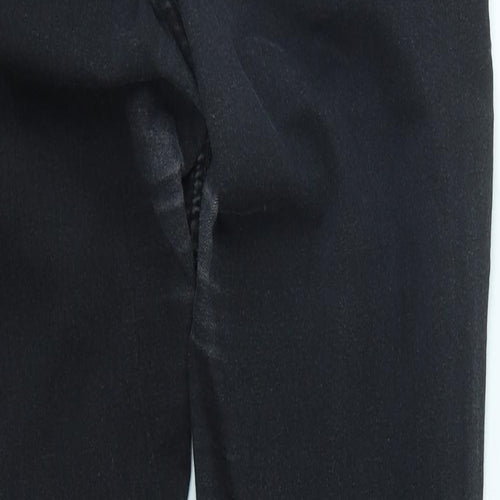 Monsoon Womens Black  Cotton Skinny Jeans Size 12 L27 in Regular Zip