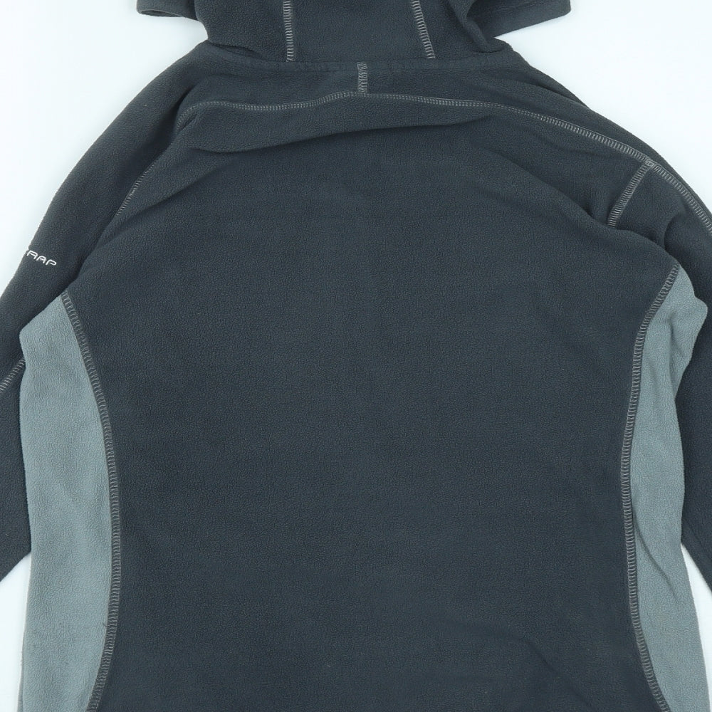 Trespass Womens Grey  Polyester Pullover Hoodie Size M  Zip