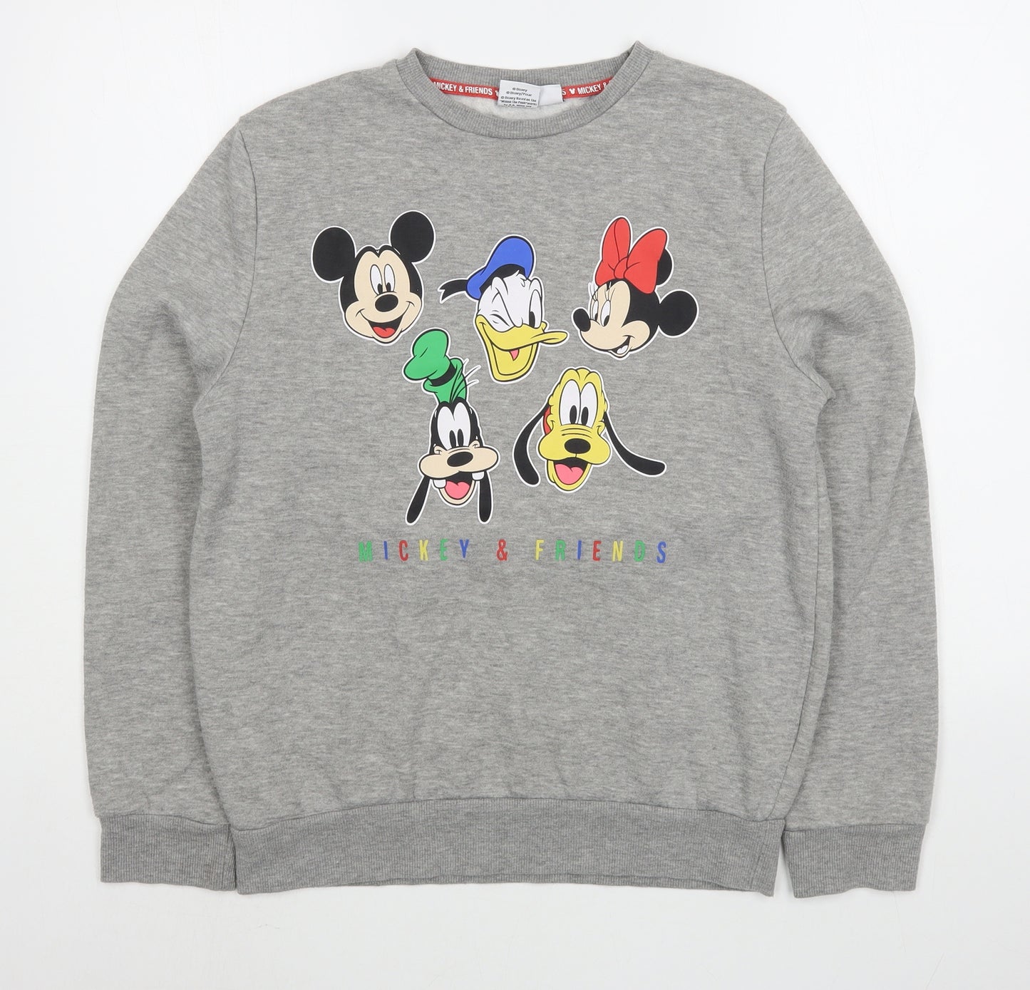 Primark Womens Grey  Polyester Pullover Sweatshirt Size S  Pullover