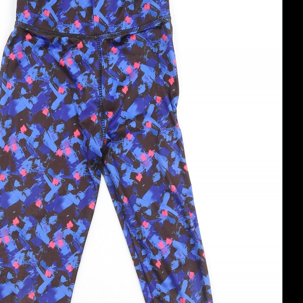 Dunnes Stores Girls Multicoloured  Polyester Harem Trousers Size 9-10 Years  Regular