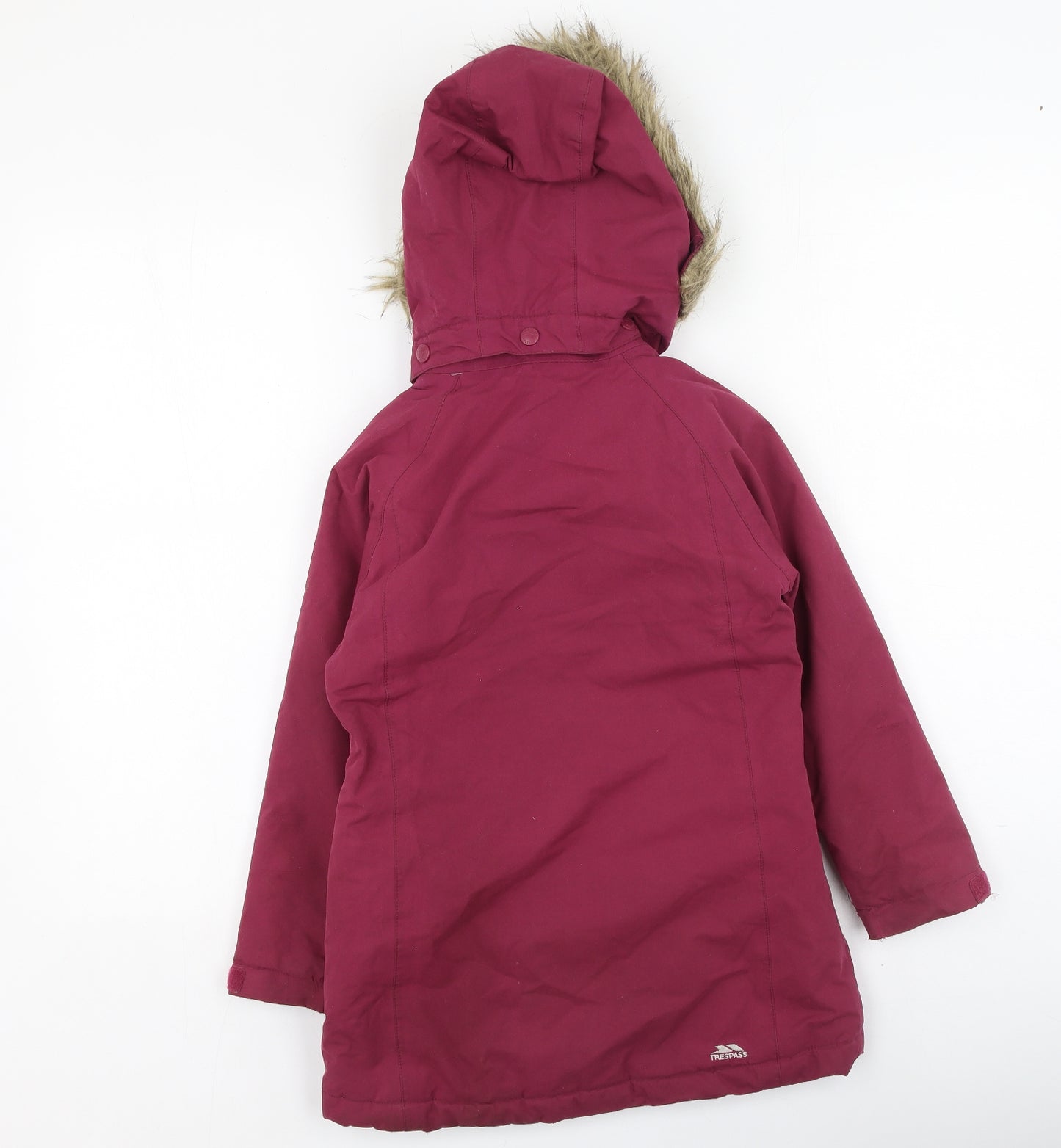 Trespass Girls Purple   Quilted Coatigan Size 5-6 Years