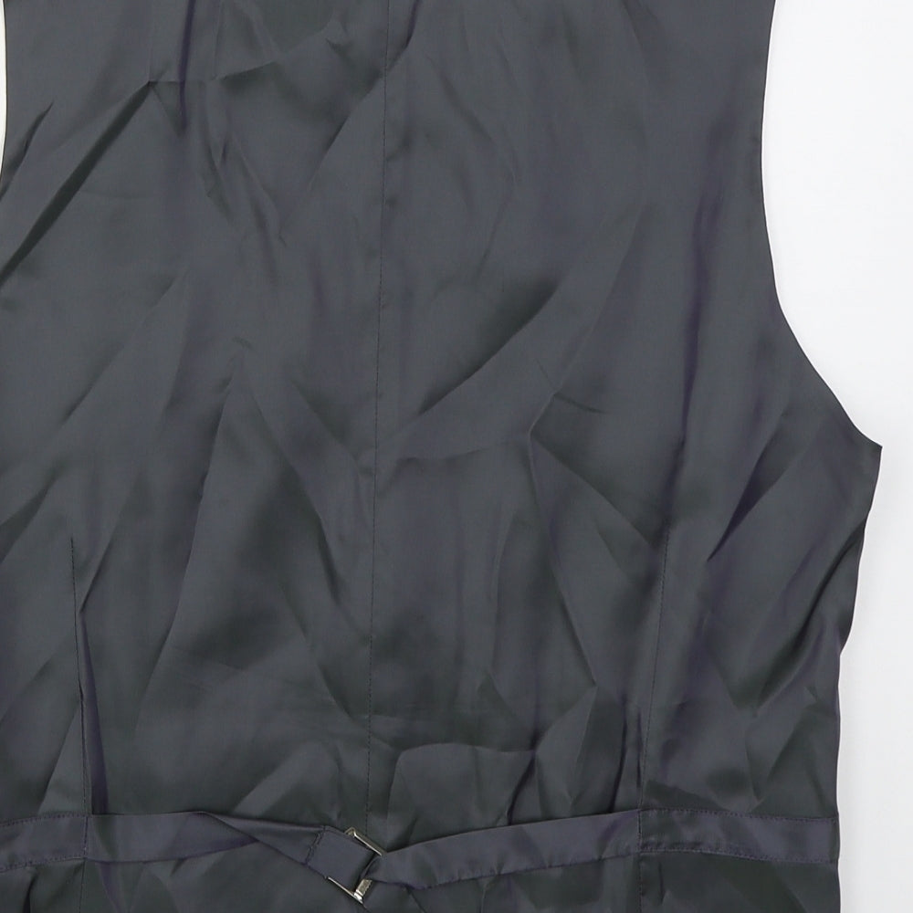 Red Mens Blue   Jacket Waistcoat Size M  Button