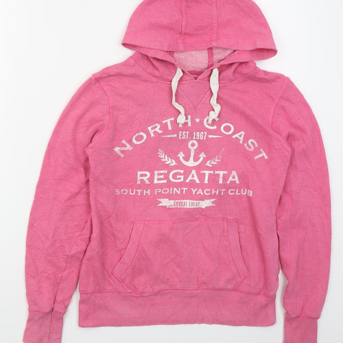 Atmosphere Womens Pink  Cotton Pullover Hoodie Size 10  Pullover - North Coast