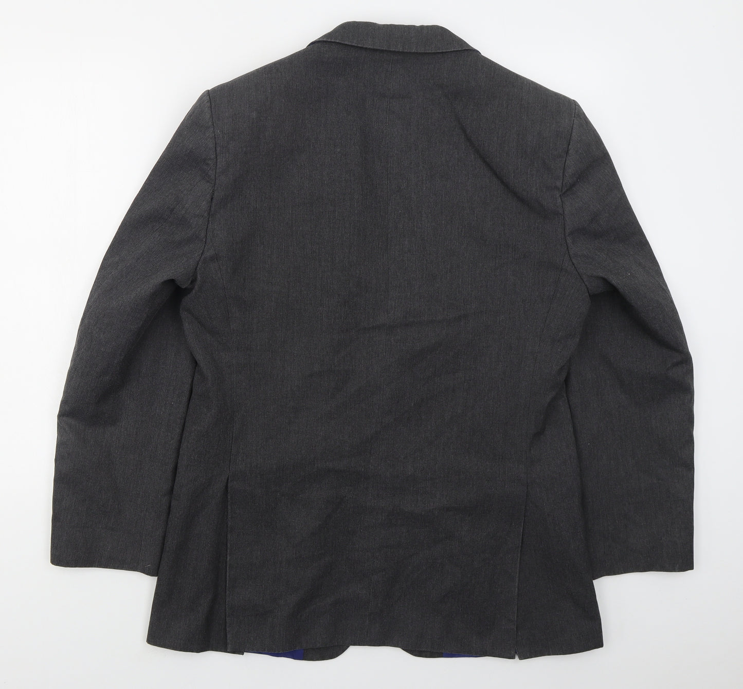 Marks and Spencer Mens Grey  Polyester Jacket Suit Jacket Size 40