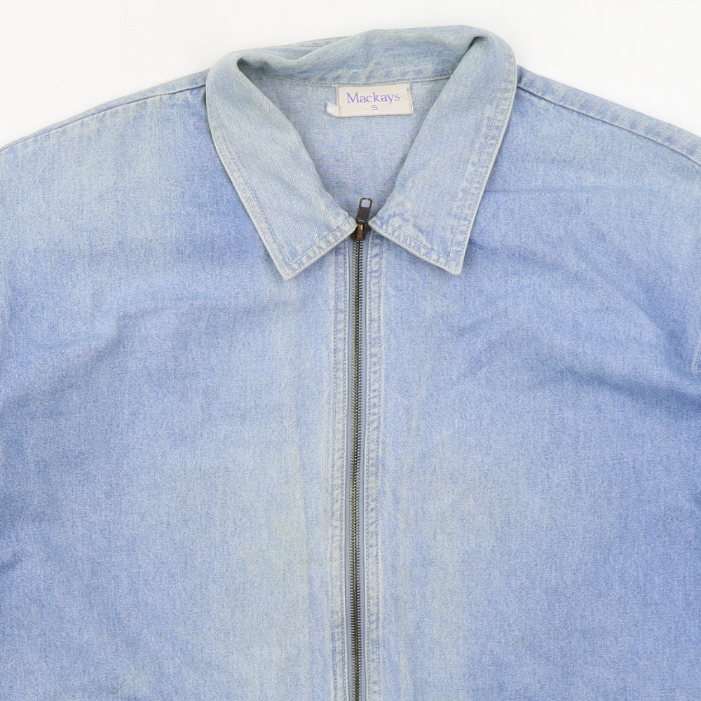 Mackays Womens Blue   Jacket  Size S  Zip