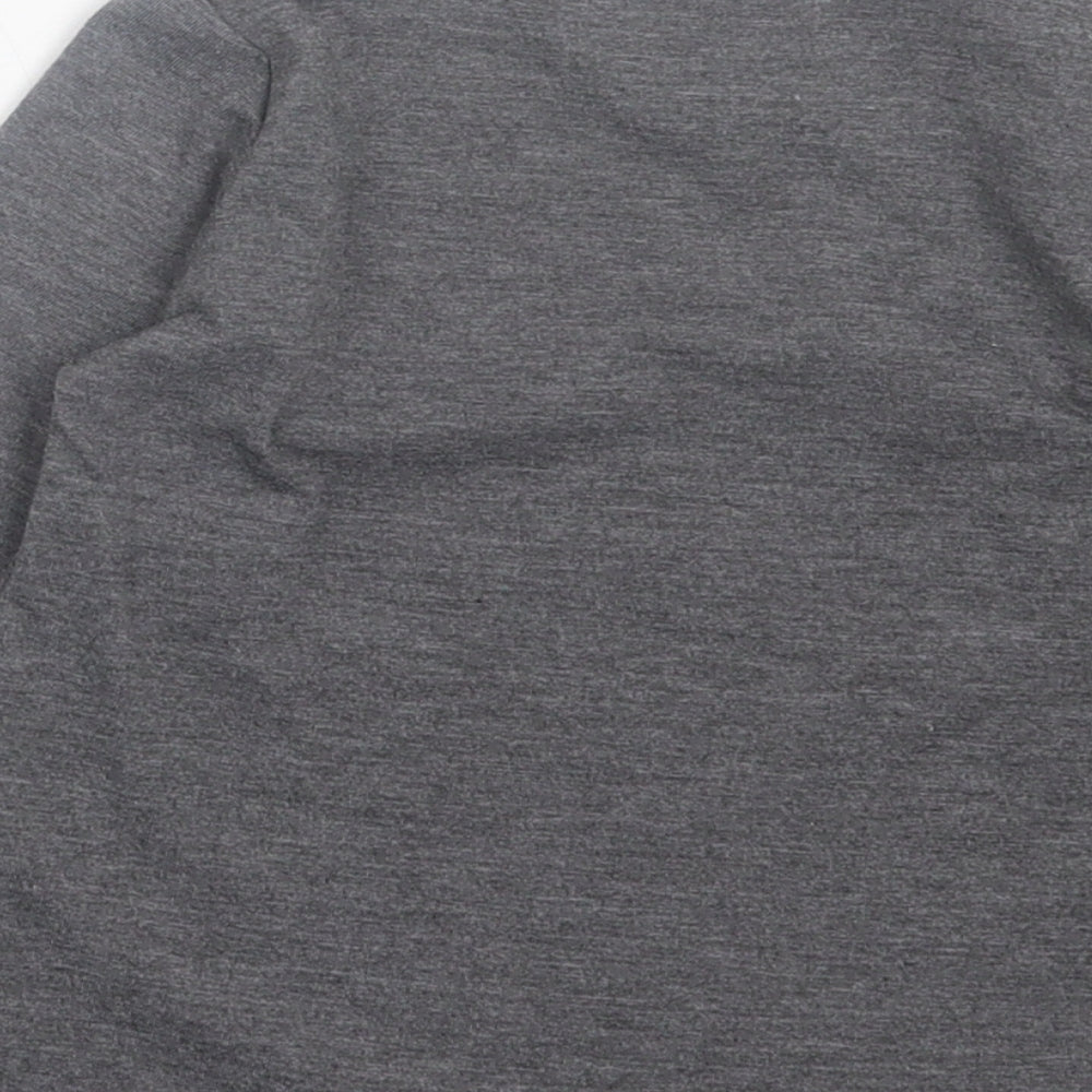 Pat Pat Boys Grey  Polyester Basic Casual Size 2 Years Crew Neck Pullover - Be wild and Free