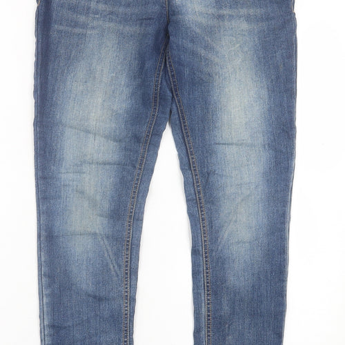 NEXT Girls Black  Cotton Straight Jeans Size 12 Years  Regular Button