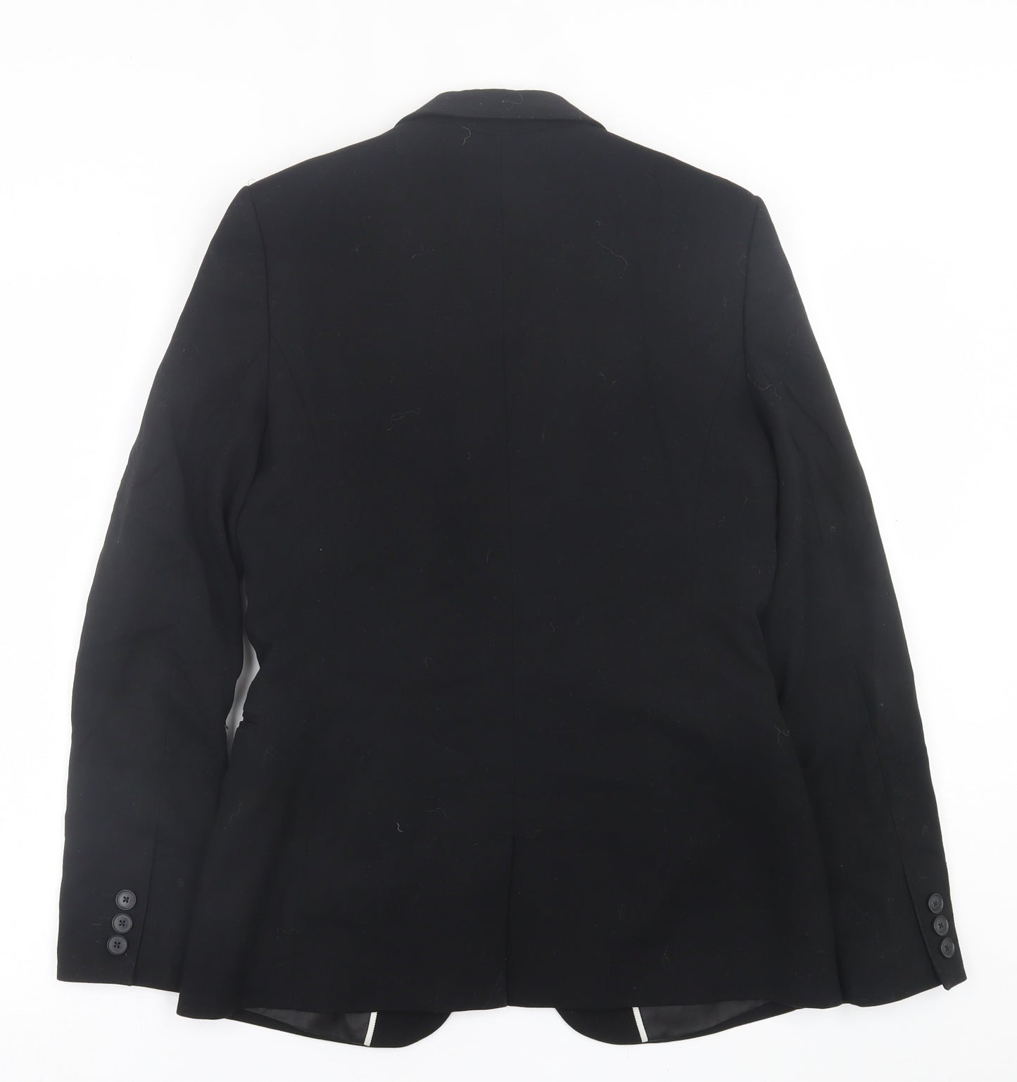 NEXT Womens Black   Jacket Blazer Size 8  Button - Tailored