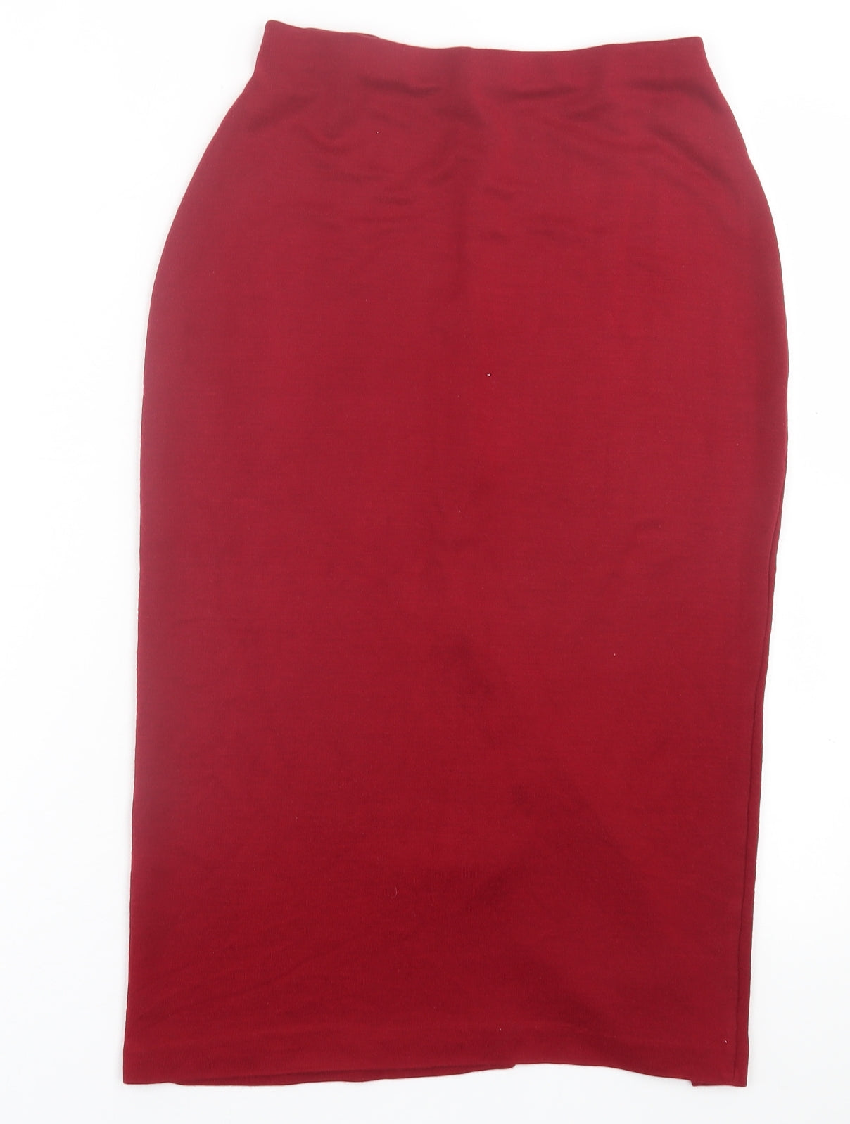Roman Womens Red  Polyester A-Line Skirt Size 10