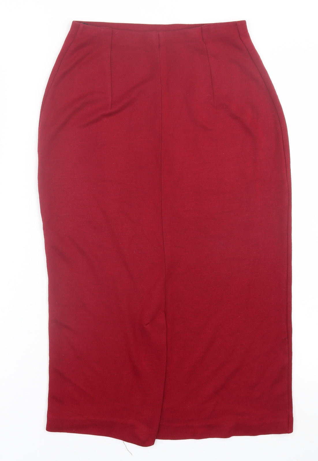 Roman Womens Red  Polyester A-Line Skirt Size 10