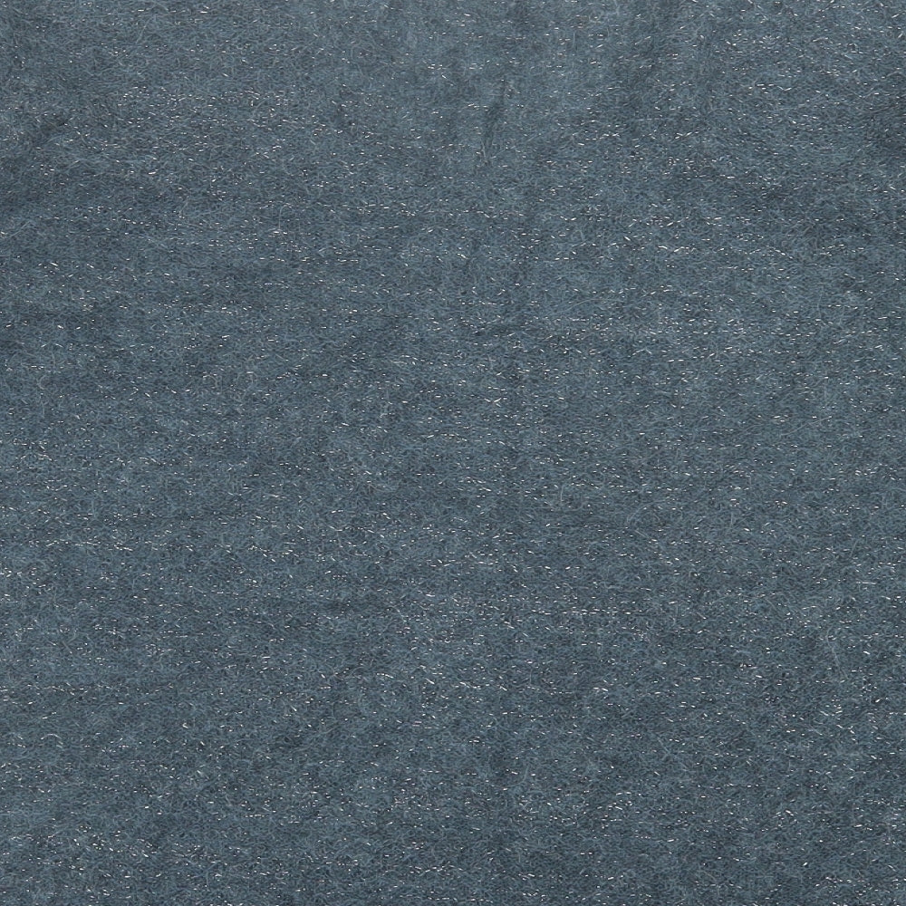 Comptoir des Cotonniers Womens Blue V-Neck  Angora Pullover Jumper Size L