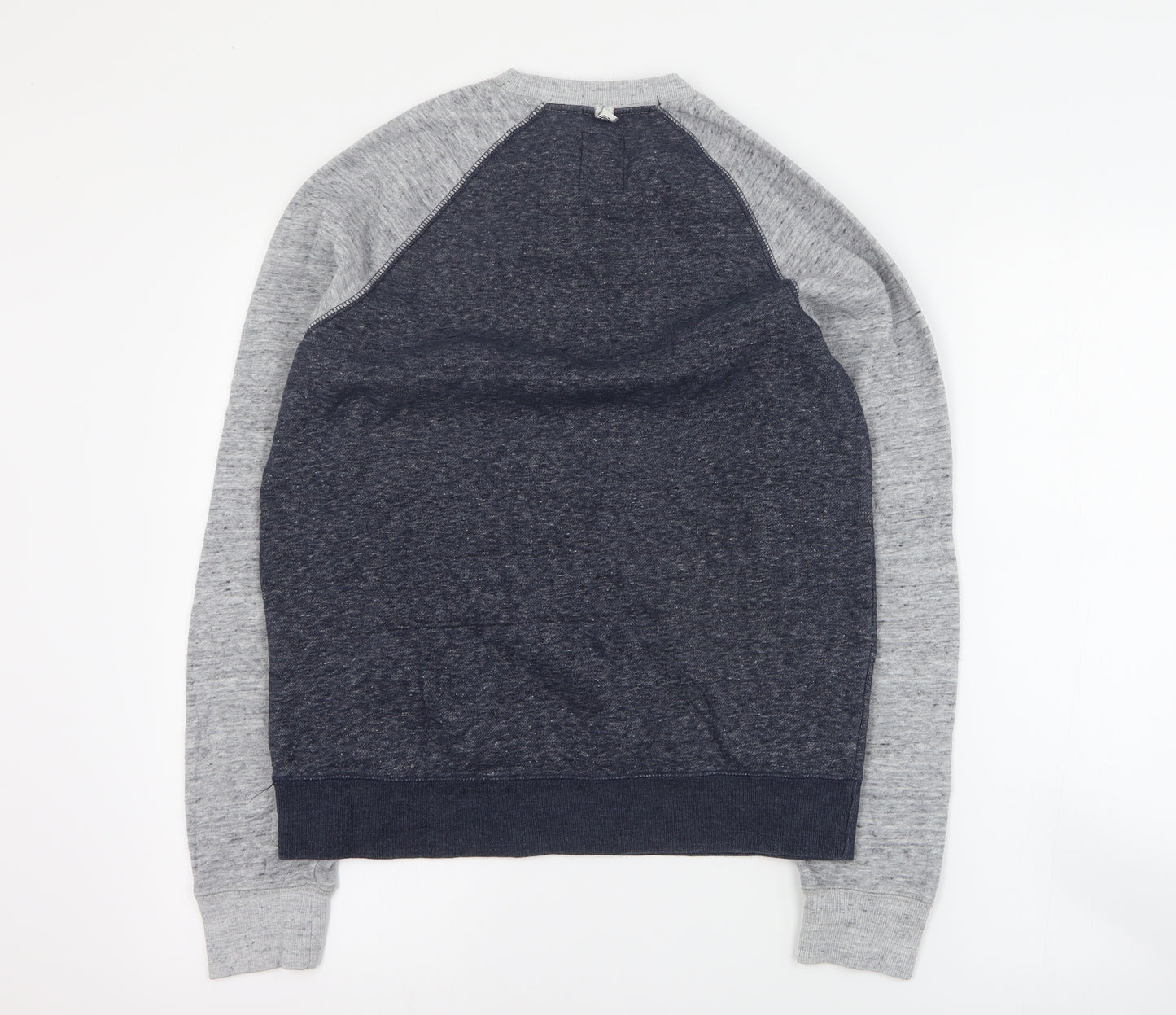Element Mens Grey  Cotton Pullover Sweatshirt Size S