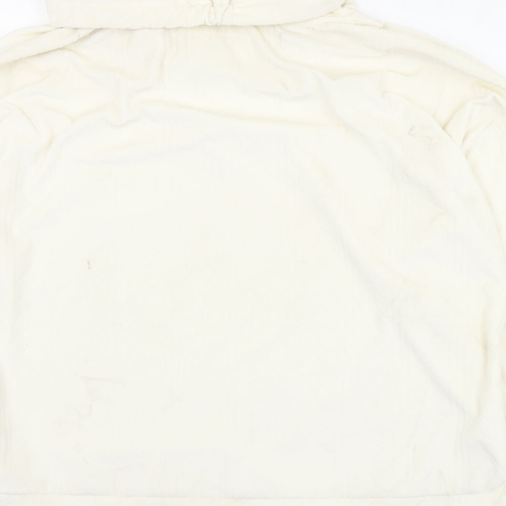 F&F Womens Ivory Geometric Polyester Top Lounge Set Size 16   - 16/18