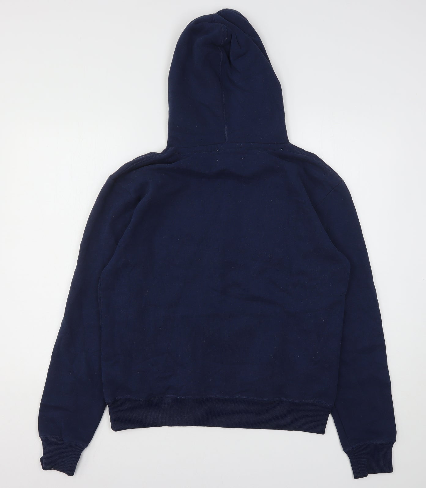 Voi Jeans Mens Blue  Cotton Pullover Hoodie Size M